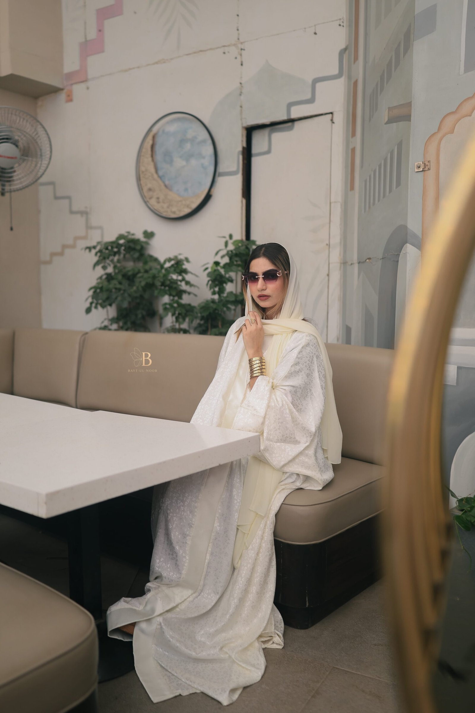 Eclat Bloom – Pearl Abaya